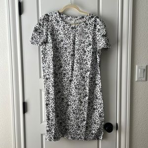 Black & White Loft Dress